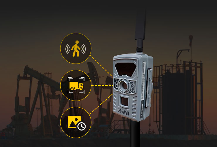 iWell Remote Camera at an oil field site
