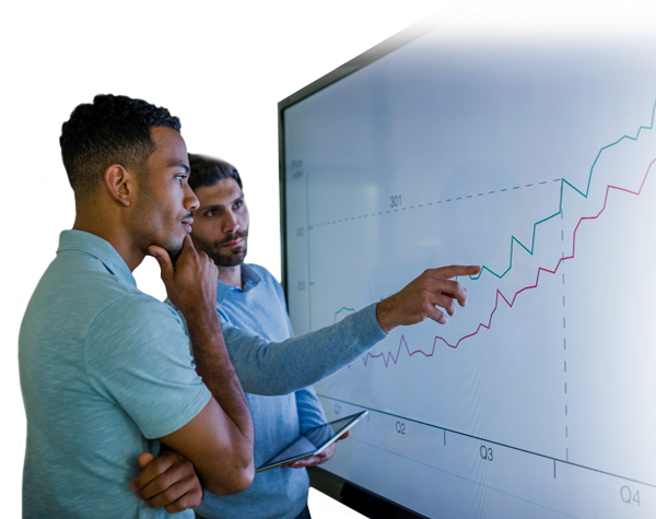 iWell Reports dashboard on mobile