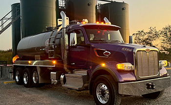 Water hauler captured by iWell Remote Camera