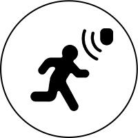 Entry and exit logging icon