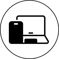 Remote access anywhere icon
