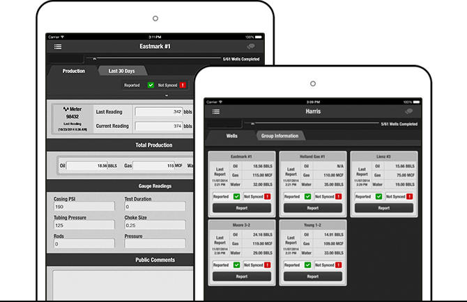 iWell Pumper app on mobile and desktop devices