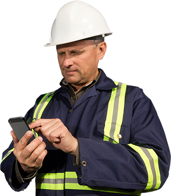 iWell Pumper app interface on iPad