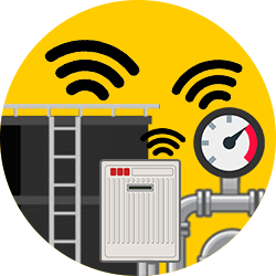 Step 2: Readings sent over cellular network
