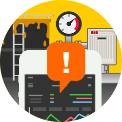 Reduce spills and downtime icon